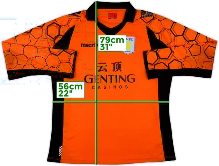 2012-13 Aston Villa GK Shirt - 7/10 - (L)