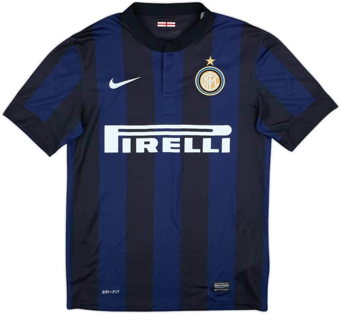 2013-14 Inter Milan Home Shirt Cambiasso #19 - 8/10 - (S)