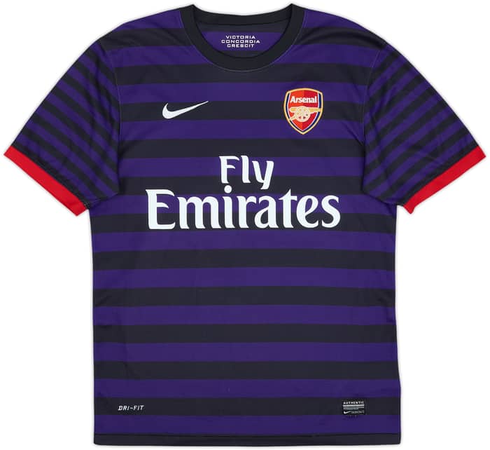 2012-13 Arsenal Away Shirt Arteta #8 - 8/10 - (S)