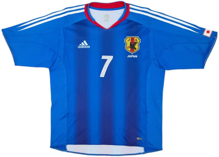 2004-06 Japan Home Shirt Nakata #7 - 5/10 - (M)