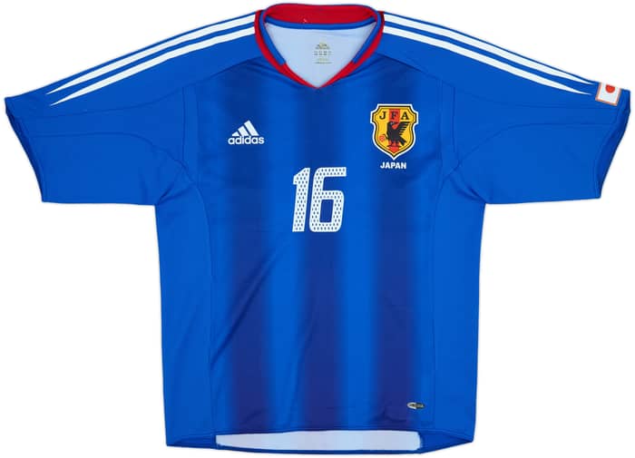 2004-06 Japan Home Shirt K. Nakata #16 - 7/10 - (S)