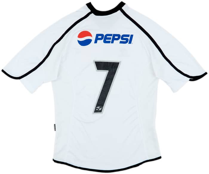 2001 Corinthians Home Shirt #7 - 6/10 - (S)