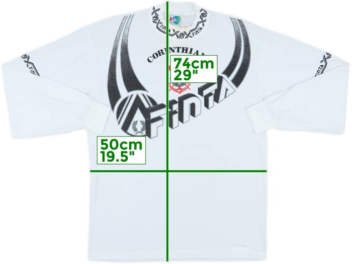 1994 Corinthians Finta Cotton L/S Tee - 7/10 - (M)