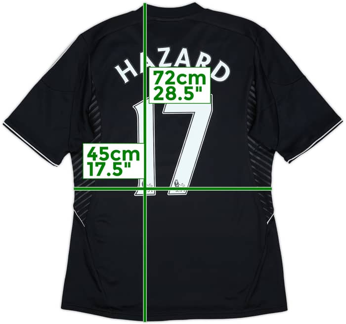 2013-14 Chelsea Third Shirt Hazard #17 - 7/10 - (M)