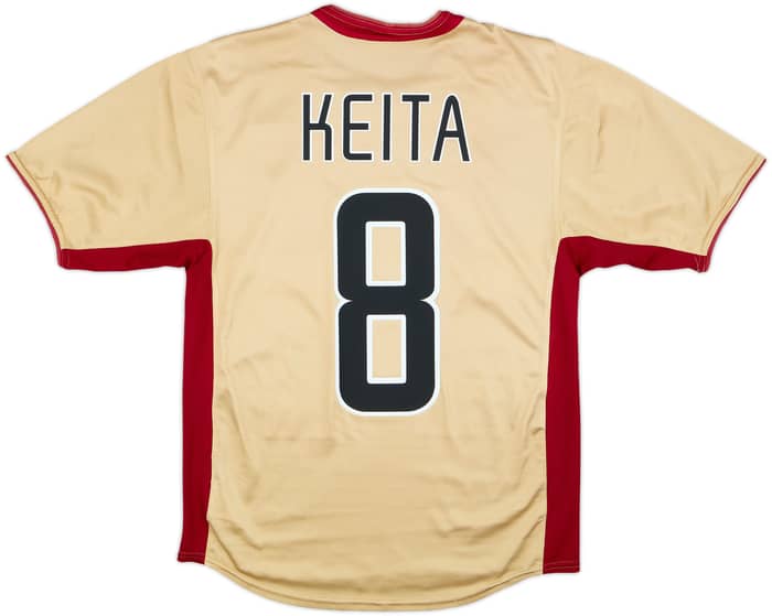 2002-03 Lens Home Shirt Keita #8 - 8/10 - (S)