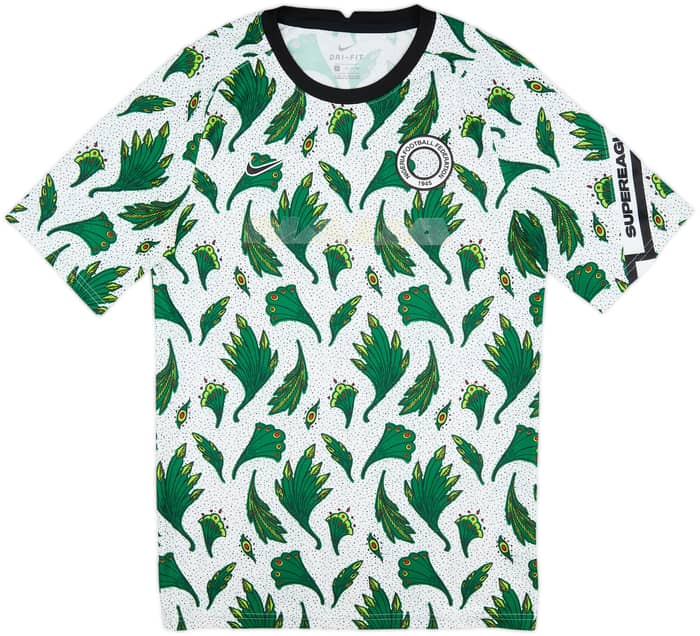 2020 Nigeria Nike Pre-Match Training Shirt - 5/10 - (S)