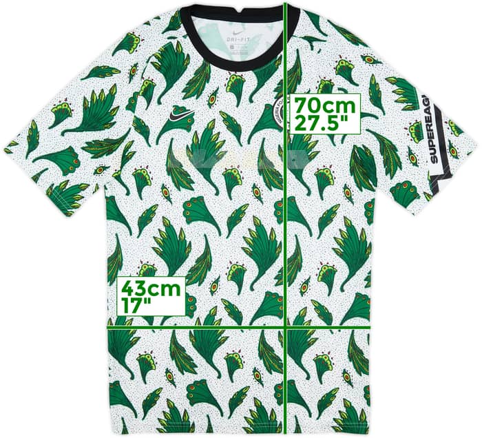 2020 Nigeria Nike Pre-Match Training Shirt - 5/10 - (S)