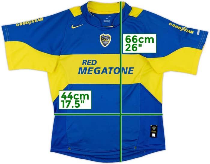 2005 Boca Juniors Home Shirt - 7/10 - (XL.Boys)