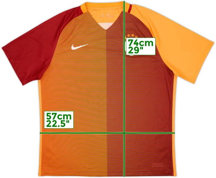 2016-17 Galatasaray Home Shirt - 8/10 - (XL)