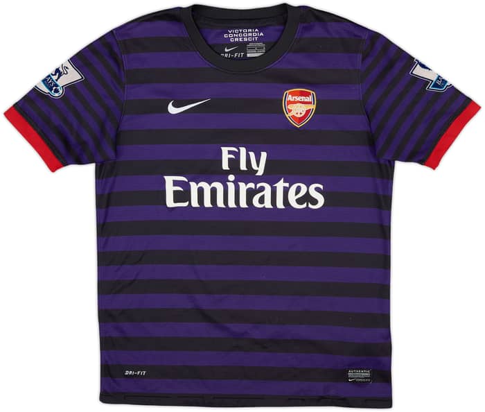 2012-13 Arsenal Away Shirt Podolski #9 - 6/10 - (L.Boys)