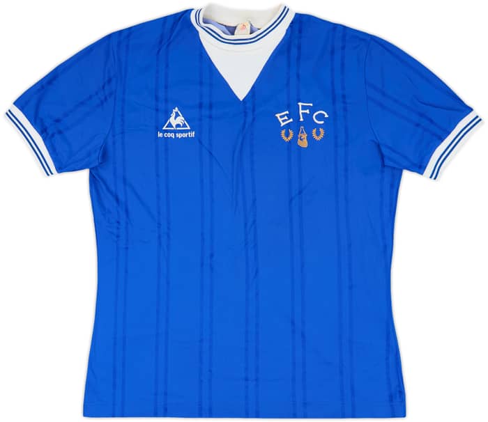 1983-85 Everton Home Shirt & Shorts - 6/10 - (M)