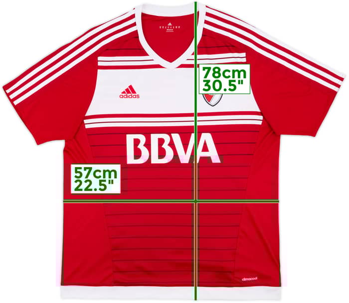 2016-17 River Plate Away Shirt - 7/10 - (XL)
