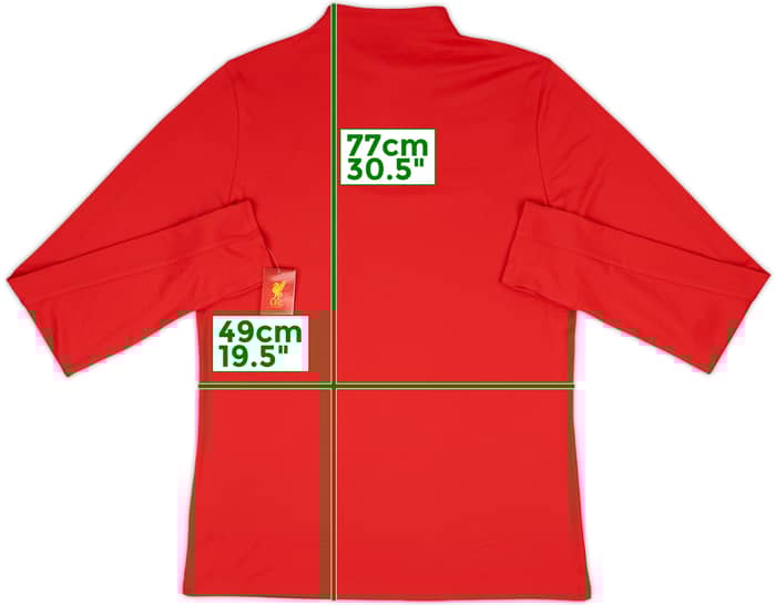 2018-19 Liverpool New Balance 1/4 Zip Drill Top (L)