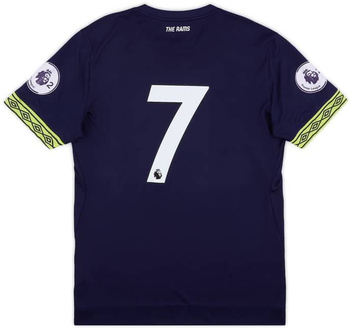 2018-19 Derby County U21 Player Issue Away Shirt # - As New - (M)