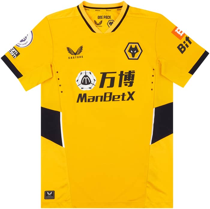 2021-22 Wolves Match Issue Home Shirt Marcal #5