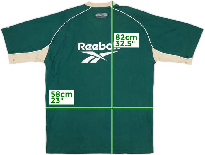 2000-01 Sporting CP Reebok Cotton Tee - 7/10 - (L)
