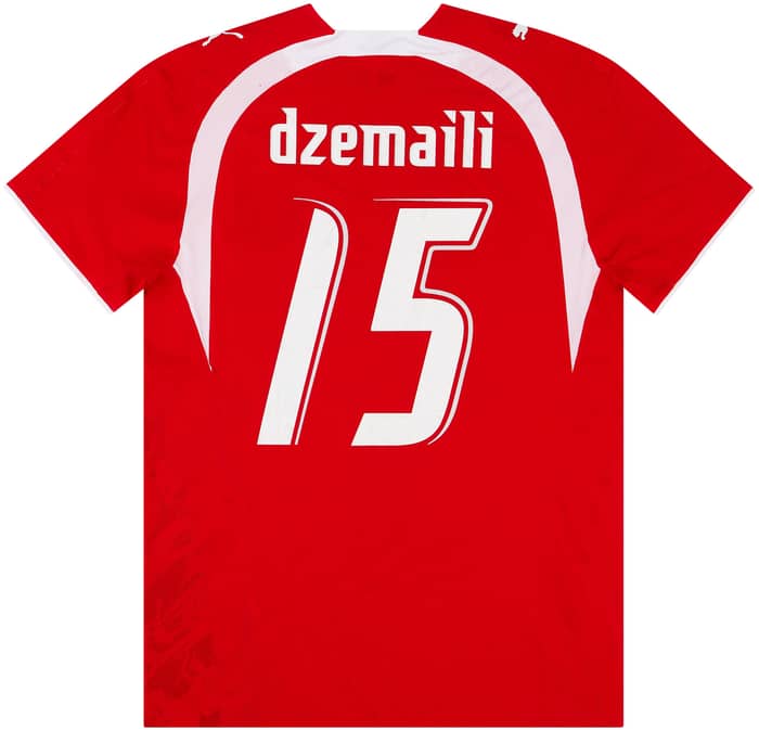 2006-08 Switzerland Match Issue Home Shirt Dzemaili #15