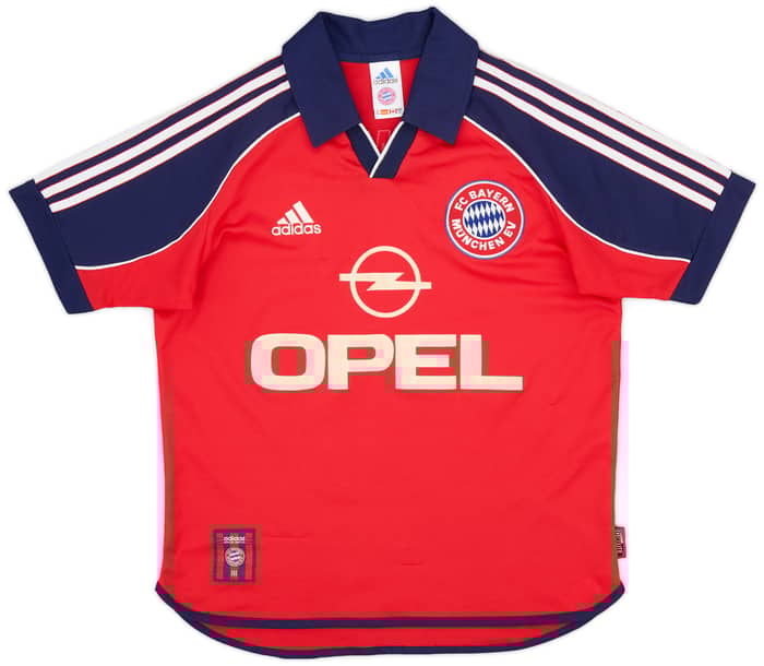1999-01 Bayern Munich Home Shirt - 8/10 - (Y)