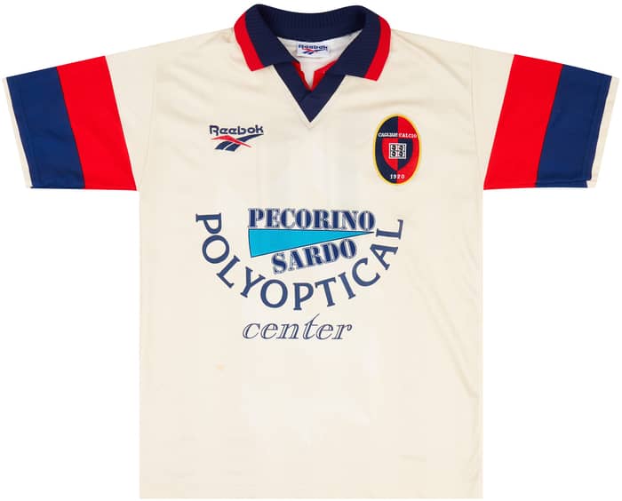1996-97 Cagliari Primavera Match Issue Away Shirt #11