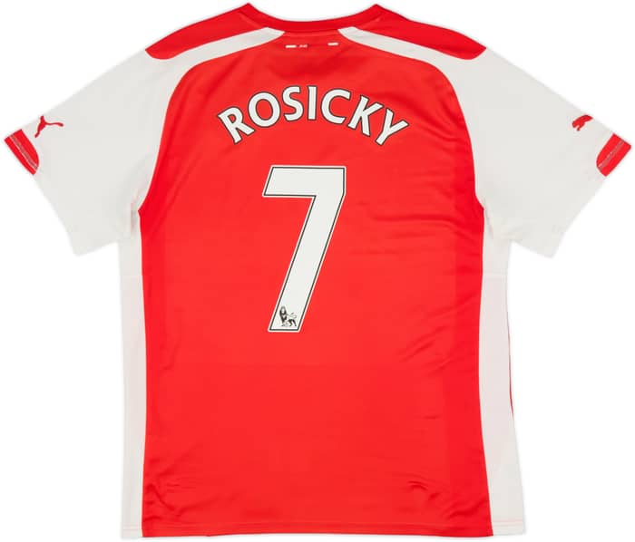 2014-15 Arsenal Home Shirt Rosicky #7 - 5/10 - (L)