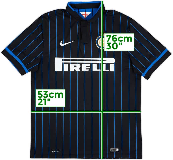 Camiseta de local del Inter Milan 2014-15 Icardi #9 - 5/10 - (L)