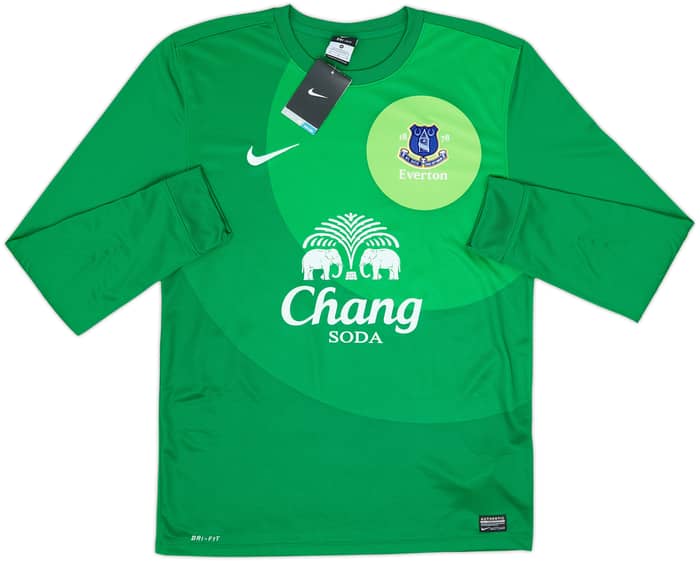 2013-14 Everton GK Shirt Howard #24 (M)