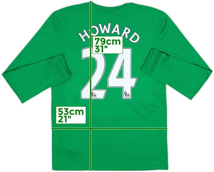 2013-14 Everton GK Shirt Howard #24 (M)
