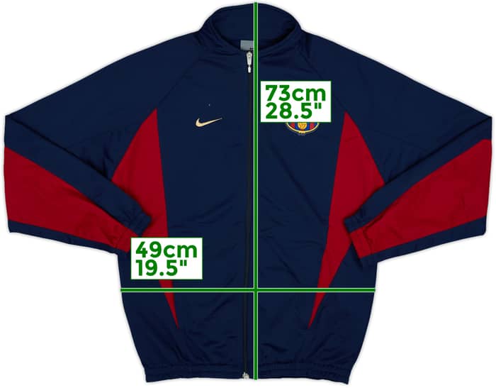 2002-03 Barcelona Nike Track Jacket - 8/10 - (S)