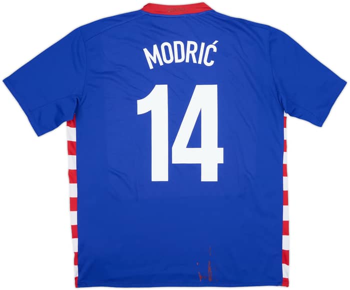 2007-09 Croatia Away Shirt Modric #14 - 7/10 - (L)
