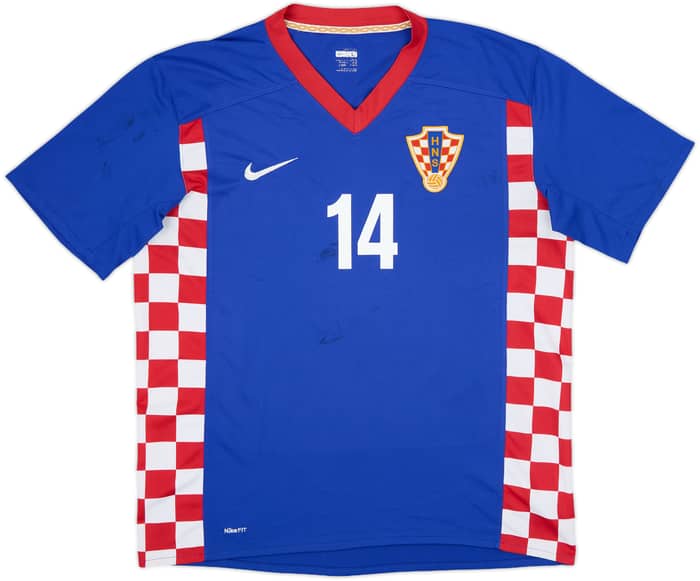 2007-09 Croatia Away Shirt Modric #14 - 7/10 - (L)