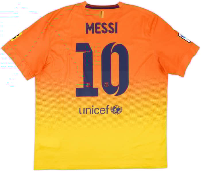 2012-13 Barcelona Away Shirt Messi #10 - 8/10 - (XL)