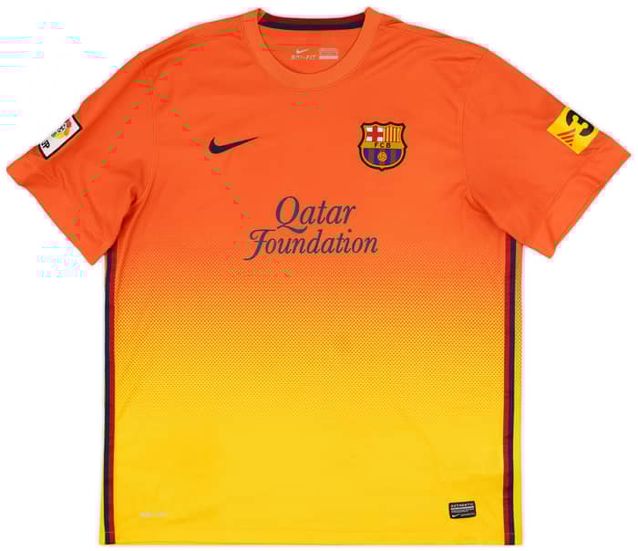 2012-13 Barcelona Away Shirt Messi #10 - 8/10 - (XL)