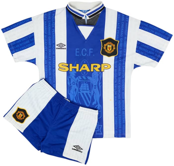 1994-96 Manchester United Third Kit - 8/10 - (Y)