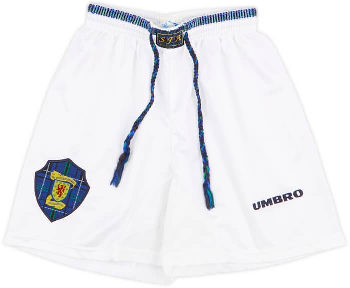 1998-00 Scotland Home Shirt & Shorts - 8/10 - (S.Boys)