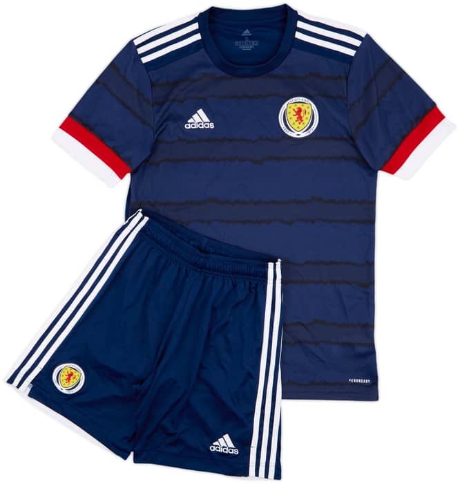 2020-22 Scotland Home Shirt & Shorts - 8/10 - (S)