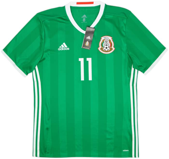 2016-17 Mexico Copa America Player Issue Home Shirt Carlos V #11 (L)