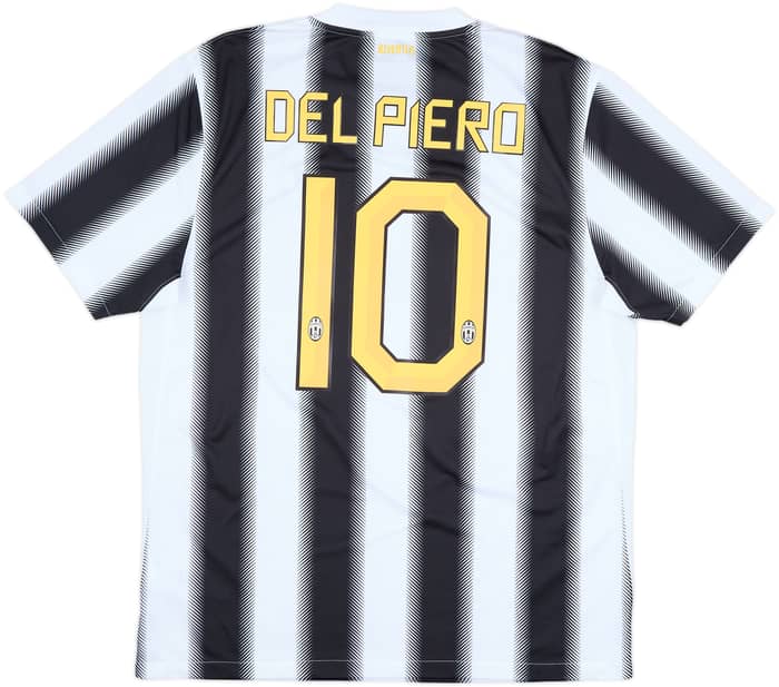 2011-12 Juventus Home Shirt Del Piero #10 - 10/10 - (L)