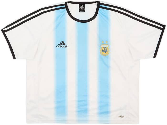 2004-05 Argentina Basic Home Shirt #20 - 4/10 - (XL)