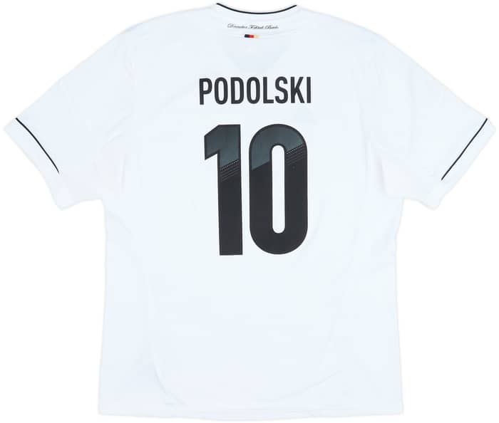 2012-13 Germany Home Shirt Podolski #10 - 4/10 - (XL)