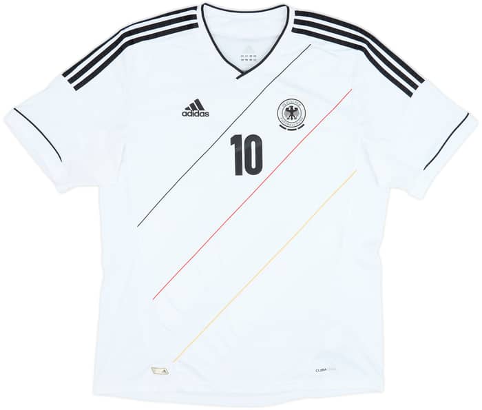 2012-13 Germany Home Shirt Podolski #10 - 4/10 - (XL)