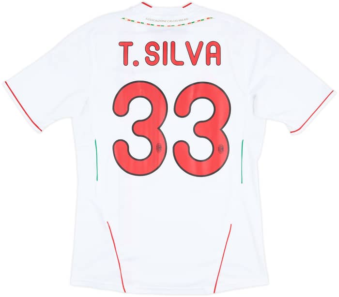 2011-12 AC Milan Away Shirt T.Silva #33 - 7/10 - (M)