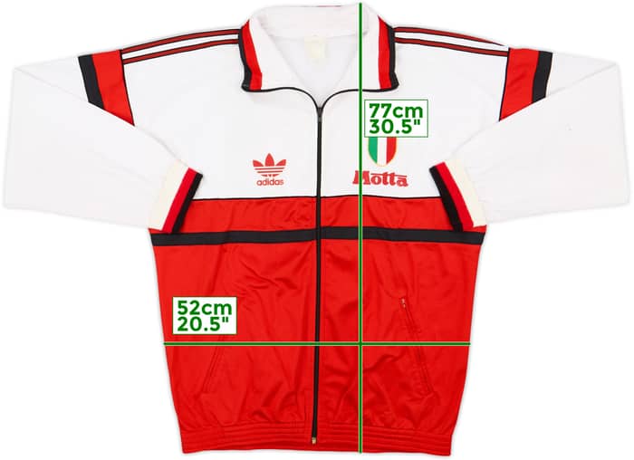 1992-94 AC Milan adidas Track Jacket - 5/10 - (L)
