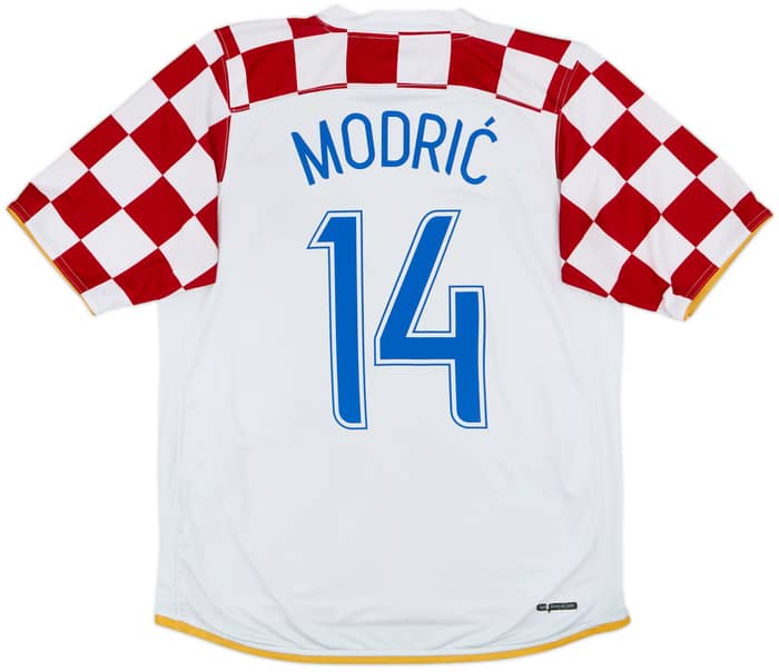 2006-08 Croatia Home Shirt Modric #14 - 6/10 - (L)