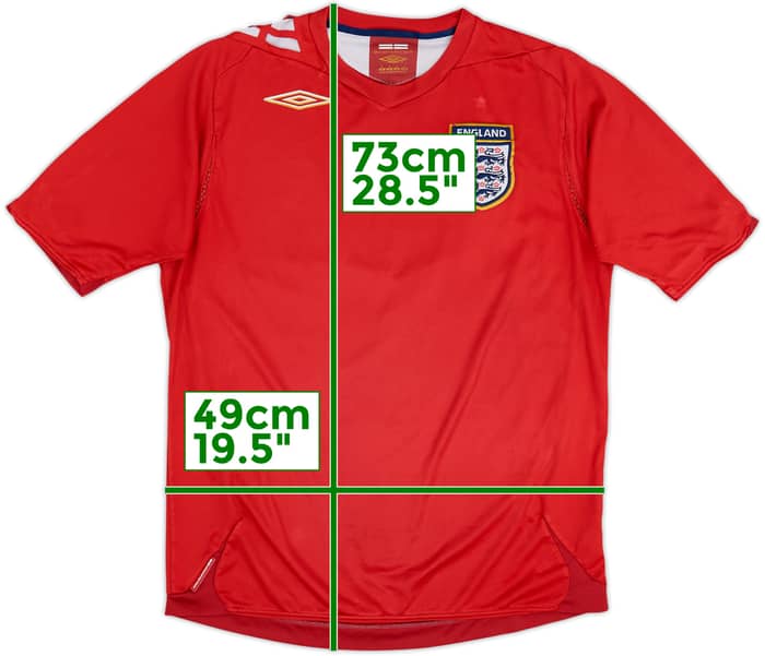 2006-08 England Away Shirt - 5/10 - (M)