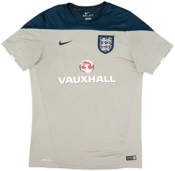 2014-15 England Nike Training Shirt - 8/10 - (L)