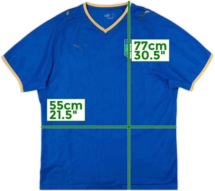 2007-08 Italy Home Shirt - 4/10 - (L)