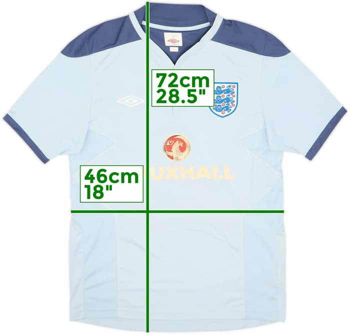 2010-11 England Umbro Training Shirt - 5/10 - (M)