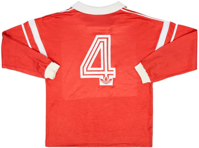 1988-90 Switzerland Match Issue Home L/S Shirt #4