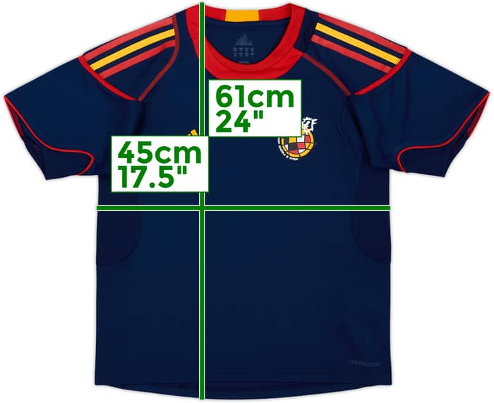 2010-11 Spain Formotion Training Shirt - 8/10 - (M.Boys)