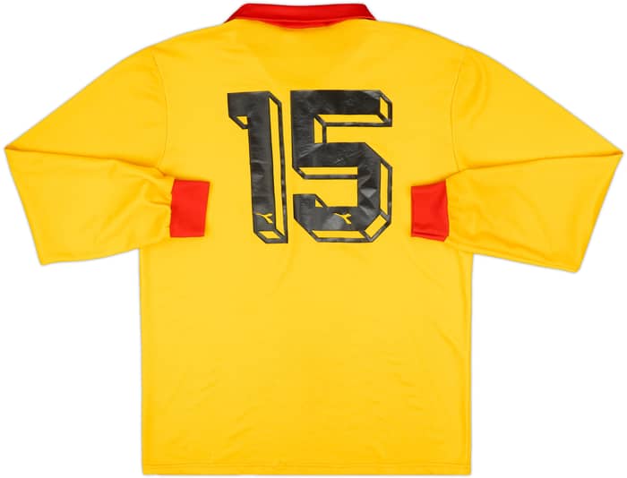 1989-90 Catanzaro Match Issue Away L/S Shirt #15